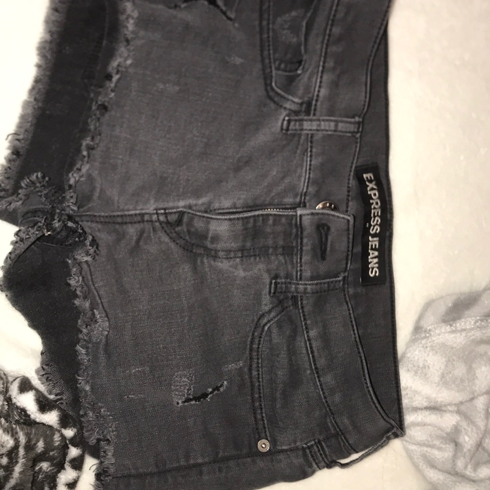 Express jean shorts
